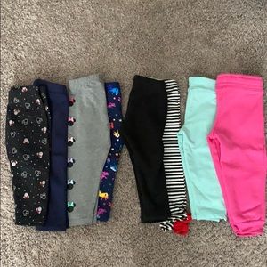 8 Toddler Girls Pants 2T.
